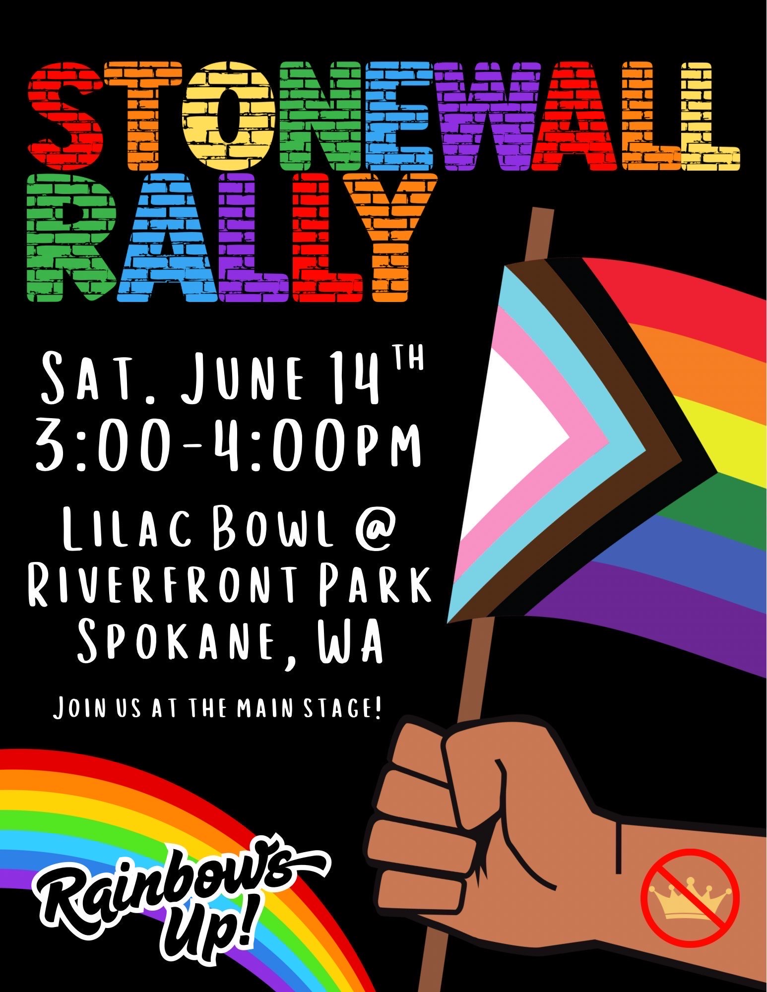 Stonewall Rally - Unitarian Universalist Church of Spokane